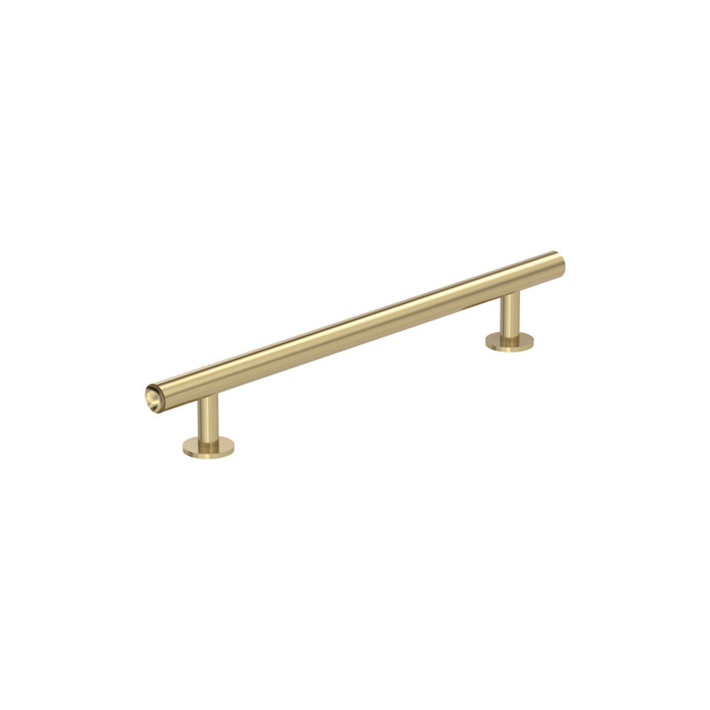 Radius Bar Pull, 6.3125", Golden Champagne