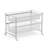 2-Tier Drawer Style Storage Shelf