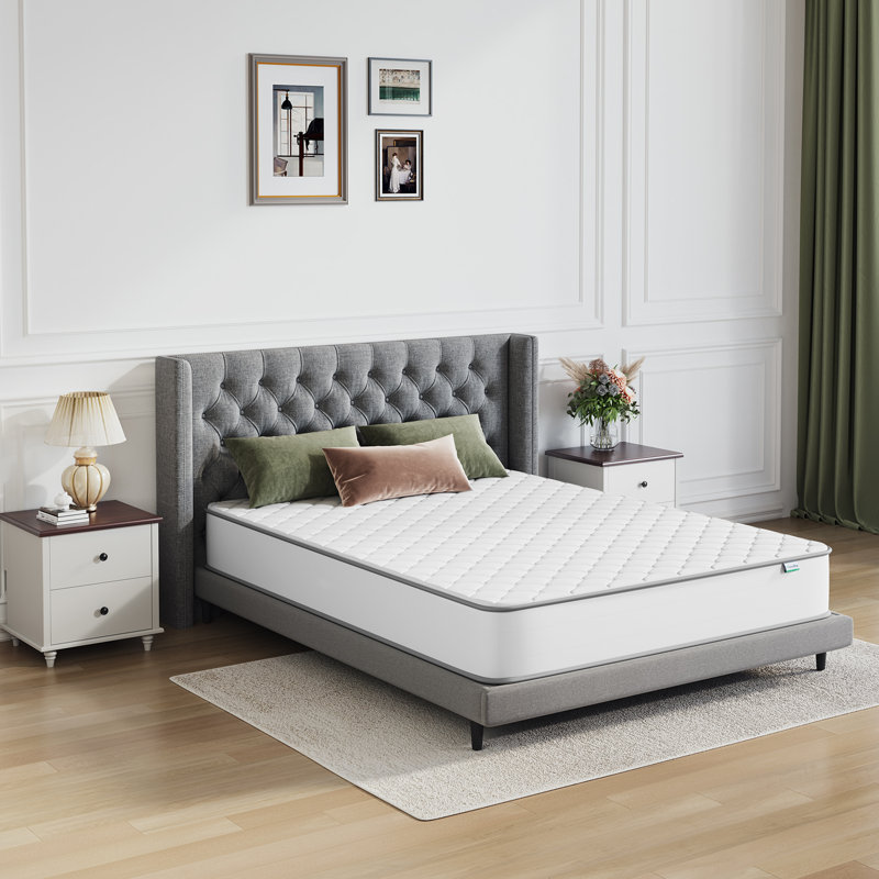 Novilla 23cm Memory Foam  Pocket Sprung Mattress, Double (4'6)