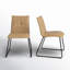 Chaise d'appoint rembourrée en similicuir Tarin-1315719325
