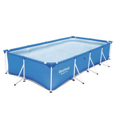 Bestway Steel Pro Rectangular Above Ground Swimming Pool Set -  56412E-BW