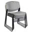 Plateau de table Kee Square, 4 chaises empilables Zeng-159877957-159877961-162981758
