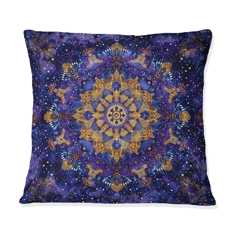 Coussin Boho, H 16 po x l 16 po