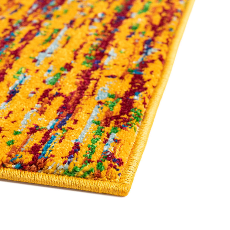 Erables Abstract Indoor Rug, Rectangle 9' x 12'