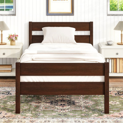 Twin Bed With Headboard And Footboard