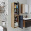 Ruarie Tall Bathroom Towel Storage Cabinet-2145840094