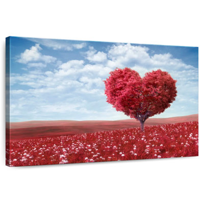 Harnek Red Tree Heart