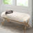 Johana Acrylic Upholstered Bench