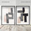 Nowhere Set Shadowbox Abstract Print by Oliver Gal, Black Frame, 10 x 15-441217809-441217813
