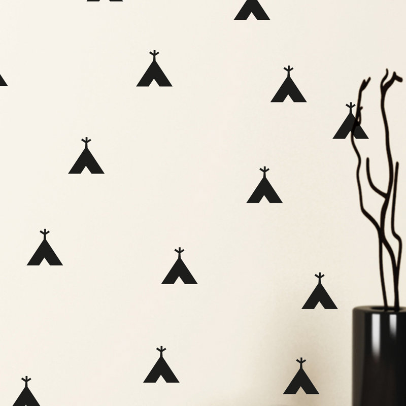 Abstract Non-Wall Damaging Wall Decal