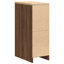 Solid Wood Single Storage Cabinet ( 85cm H x 30cm W x 51cm D)-1756437452