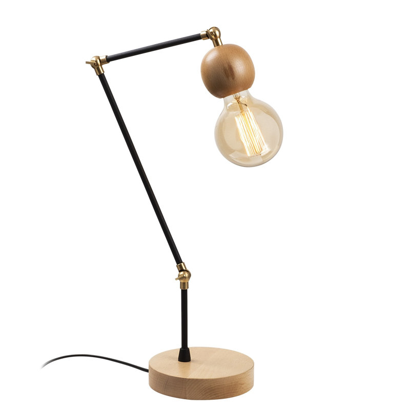 Lampe de bureau 20,47 po brun / noir Henriksen