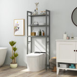 Nurdan Metal Freestanding Over The Toilet Storage