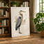 Great Blue Heron Botanical - Wrapped Canvas-1265577076-1265577067