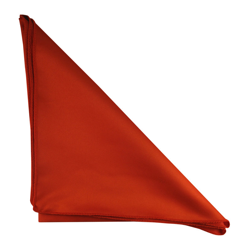 Wesleyville Polyester Square Napkin, Orange