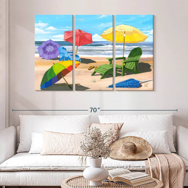 Gillard Sun Screen Painting, 32" H x 50" W