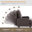 Abdirizak Faux Leather Accent Chair-1832347836
