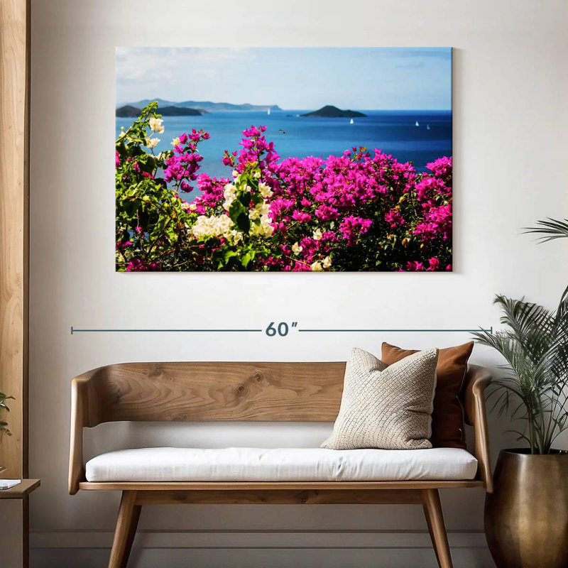 Fleurs de plage Harnek, H 32 po x l 48 po