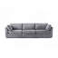 Canapé modulaire, canapé modulaire en chenille, assise et dossier moelleux, assemblage facile, conception simple et grande-749018982