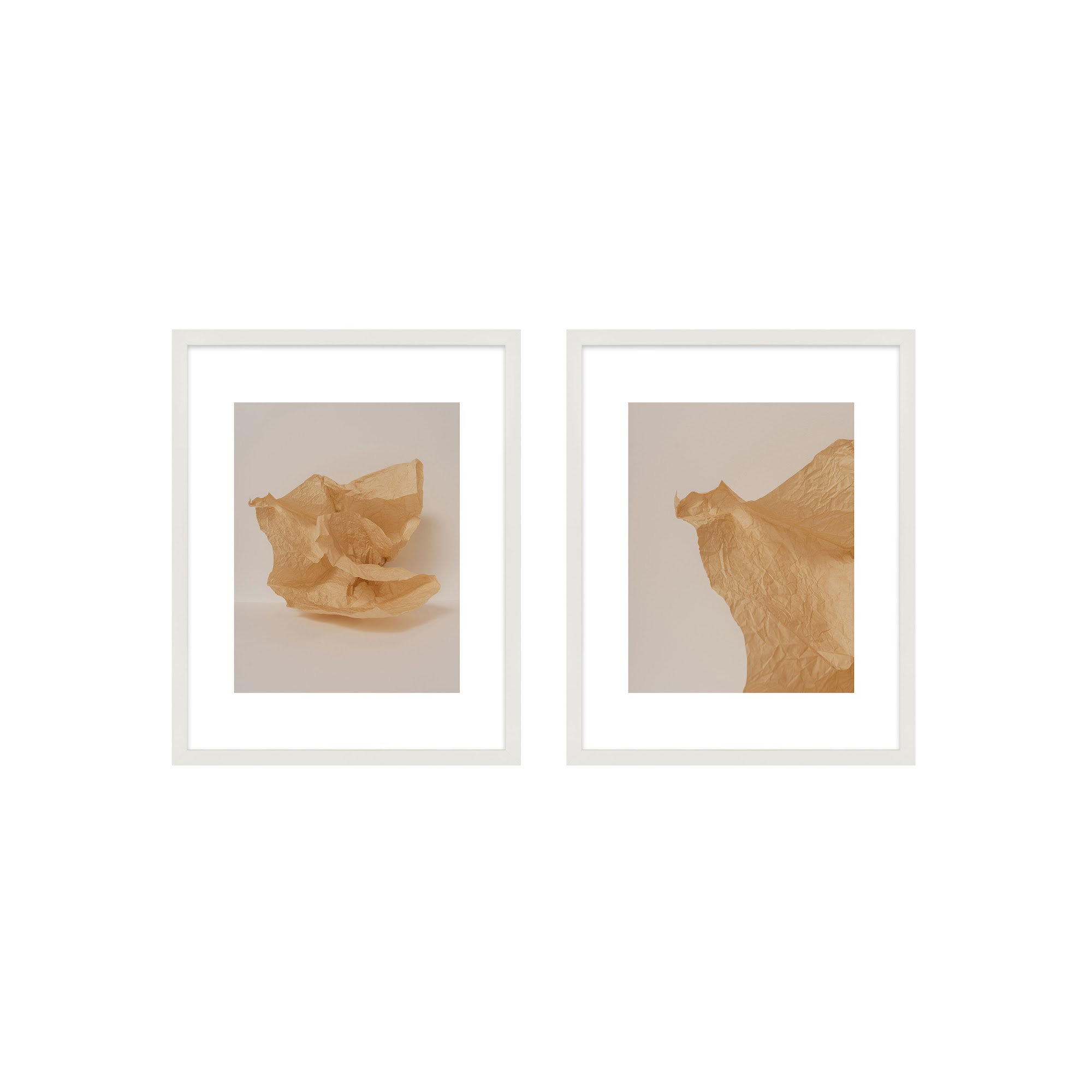 Unpackage by Svetlana Smirnova, 30" H x 24" W x 1.25" D, White