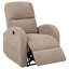 Fauteuil inclinable électrique brun clair Grant-370866447