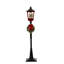 Snowing Lamp Post With Elf And Gift Boxes - 72 Inches