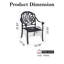 Fauteuil de salle à manger Amaurys Premium