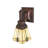 5" Wide Spear Mission Wall Sconce