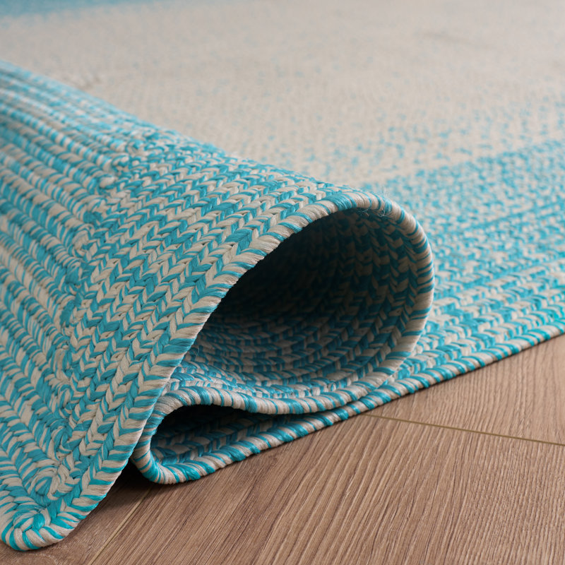 Braided 283 Hand Woven Performance Machine Washable No Pattern Rug, Runner 2' x 4'