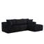 3 Seater Corduroy Sofa-700712680