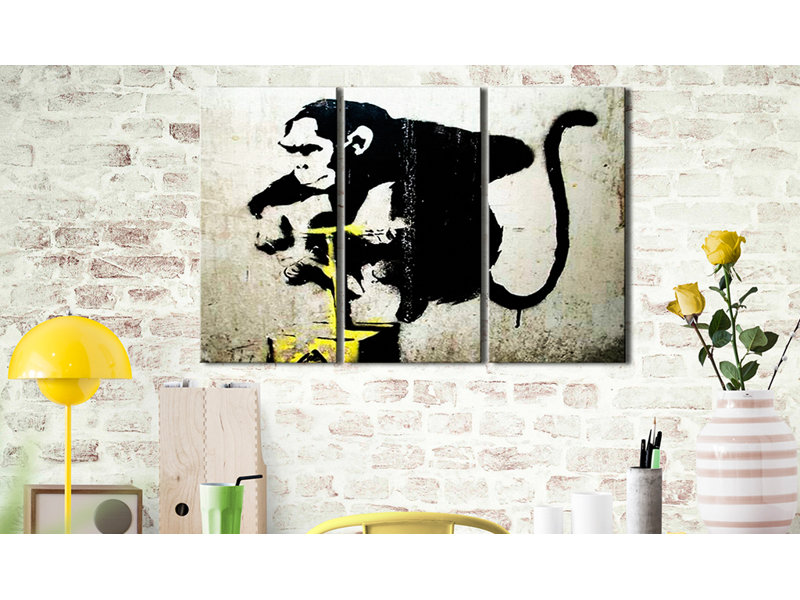No Frame Print on Canvas, 120cm H x 80cm W