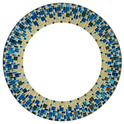 Miroir Zorigs Mosaic, Wall Art Décor