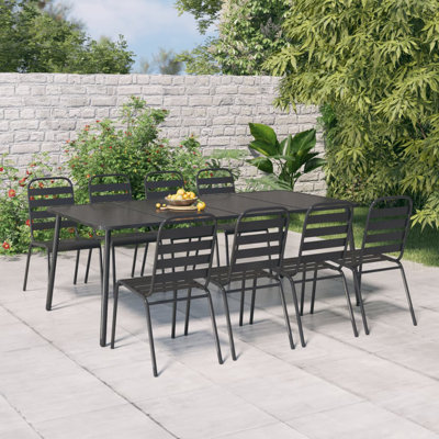 Rectangular Steel Outdoor Coffee Table