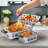 3 Pack Porcelain Bakeware Set, Rectangular Baking Dishes, Lasagna Pan for Cooking