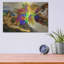 «Michelangelo - Creation of Adam Colorful I» par Portfolio, art mural en métal-875762278