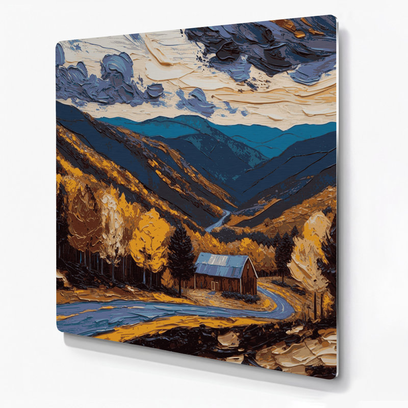 États-Unis, Pennsylvanie, art mural en métal noir, 8" H x 8" W