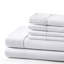 Ensemble de draps 6 pièces avec 4 taies d'oreiller plissés en rayonne de coton rayé 4 pièces Marina-1677134318-1677134310
