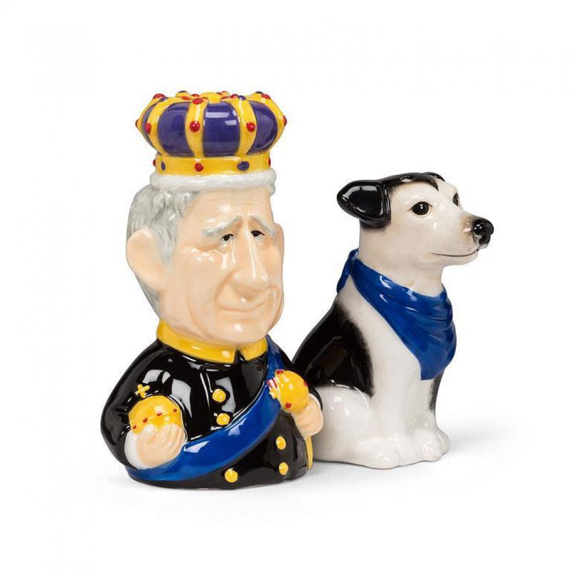Salière et poivrière King & Jack Russell