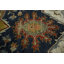 Tapis bleu marine Hale Seriz