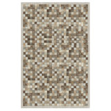 Hera Cowhide Geometric Area Rug
