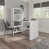 Gris moderne / blanc pur est en rupture de stock