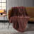 Kenneth Cole Textured Solid Plush Throw Blanket-101228234