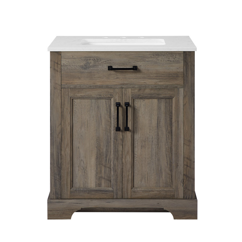 Burgoon 30" Single Bathroom Vanity Set