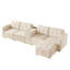 Canapé modulaire en L 4 places-1211430200