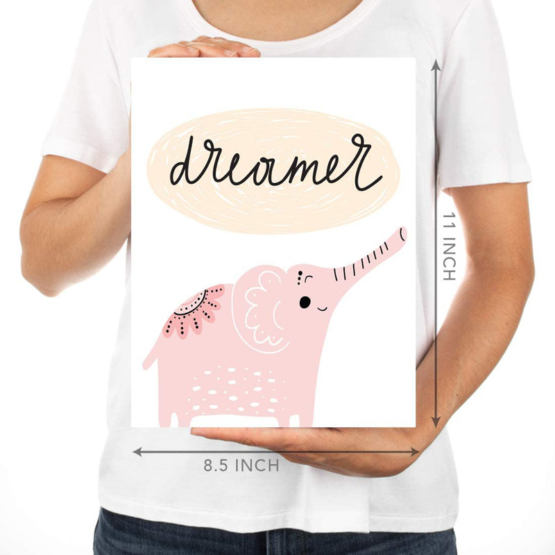 Ensemble de 6 impressions sur papier Delle Minimalist Dreamer