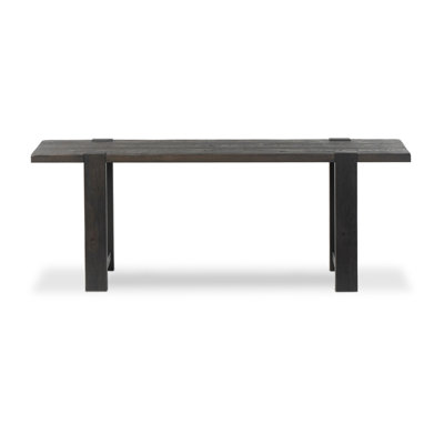 Matei Console Table-Smoked Black