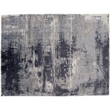One-of-a-Kind Rectangle 9'1" X 12'1" Hand Knotted Area Rug