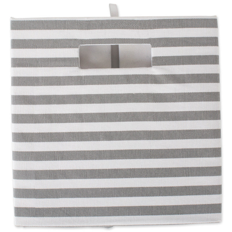 Cube ou bac en tissu Chorleywood, Gris, H 13 po x l 13 po x P 13 po