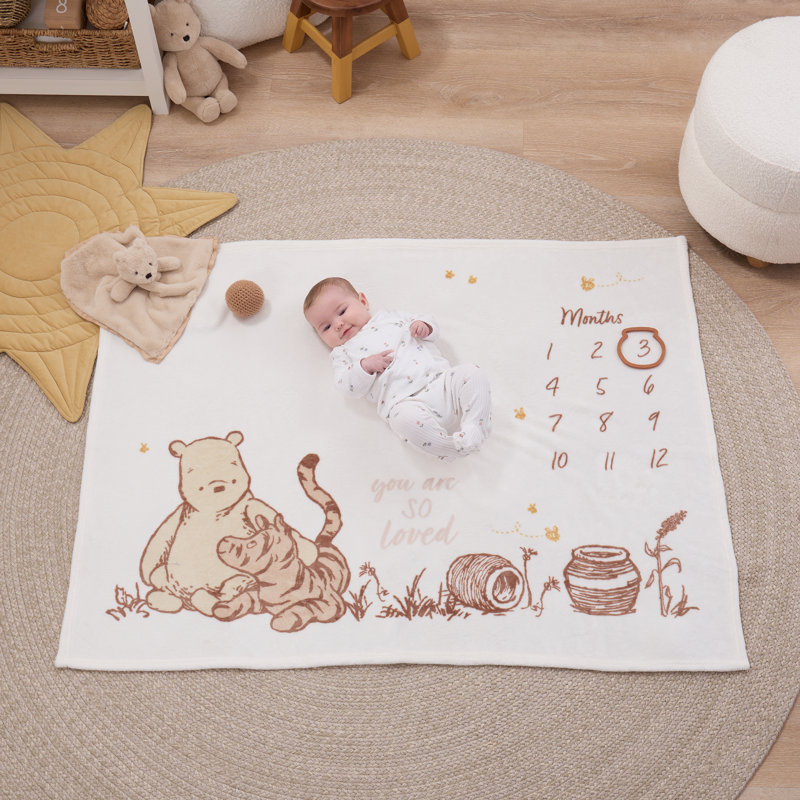 Couverture pour bébé NoJo Disney Classic Winnie l'ourson You Are So Love