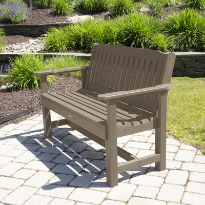 Banc de jardin en plastique Lunz